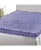 Rio Home Fashions Loftworks 4" Supreme Memory Foam Mattress Topper with Medium Firm Support - Full