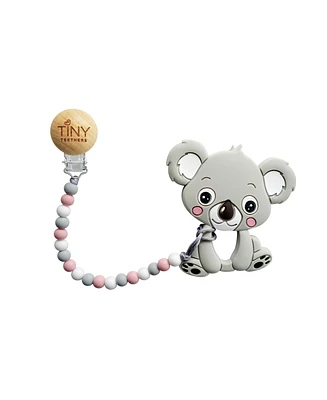 3 Stories Trading Tiny Teethers Infant Silicone Pacifier Clip With Large Removable Teether