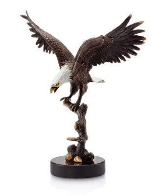 Spi Home Eagle on Branch Sculpture