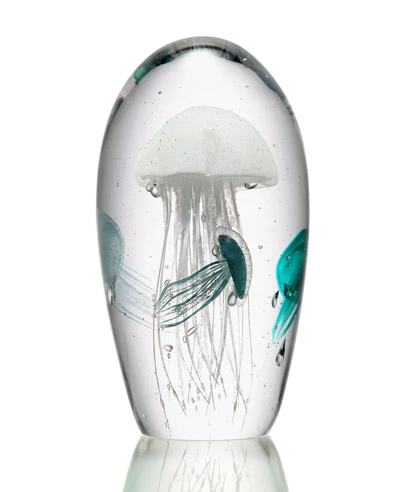 Spi Home Swimming Jellyfish Sculpture