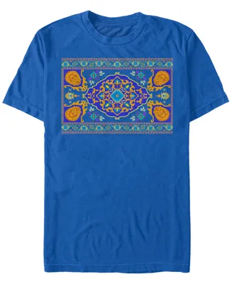 Disney Men's Aladdin Live Action Magic Carpet Portrait Short Sleeve T-Shirt