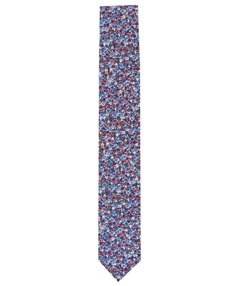Bar Iii Men's Dandy Skinny Floral Tie, Created for Macy's