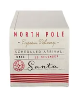 Design Imports Santa's Workshop Table Runner