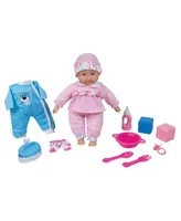 Lissi Dolls 11" Talking Baby Set