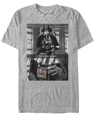 Star Wars Men's Classic Darth Vader Give Me Space Short Sleeve T-Shirt