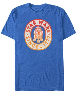 Star Wars Men's Classic R2-D2 Gradient Logo Short Sleeve T-Shirt