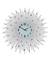 Three Star Spokes Wall Clock