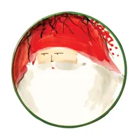 Vietri Old St. Nick Assorted Canape Plates - Set of 4