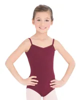 Capezio Big Girls V Neck Camisole Leotard