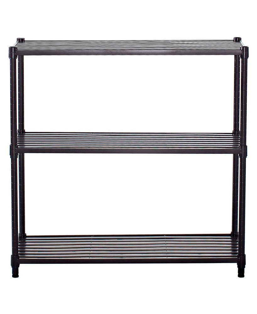 Trinity 3-Tier Slat Shelving Rack