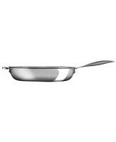 Le Creuset Stainless Steel 12.5" Deep Fry Pan with Helper Handle