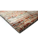 Closeout! D Style Monte Mon4 Gunmetal 7'10" x 10'7" Area Rugs