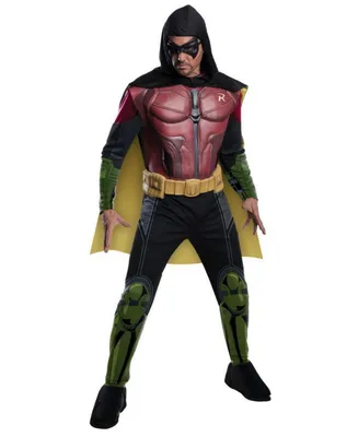 BuySeasons Men's Arkham Robin Muscle Chest Adult Costume