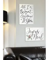 Stupell Industries All I Want For Christmas Is You Wall Art Collection