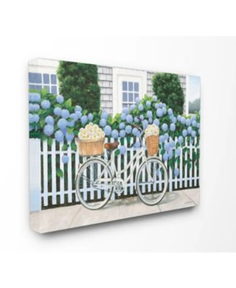 Stupell Industries Cape Cod Daisy Bike Art Collection