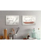 Stupell Industries This Is How We Roll Rolling Pin Wall Art Collection