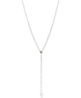 Givenchy Crystal Lariat Necklace, 16"' + 3" extender