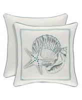 Royal Court Water's Edge Decorative Pillow, 16" x 16"