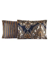 Fairfield Square Collection Odyssey Scroll/Stripe Reversible 8 Pc. Comforter Sets, Exclusively at Macy's