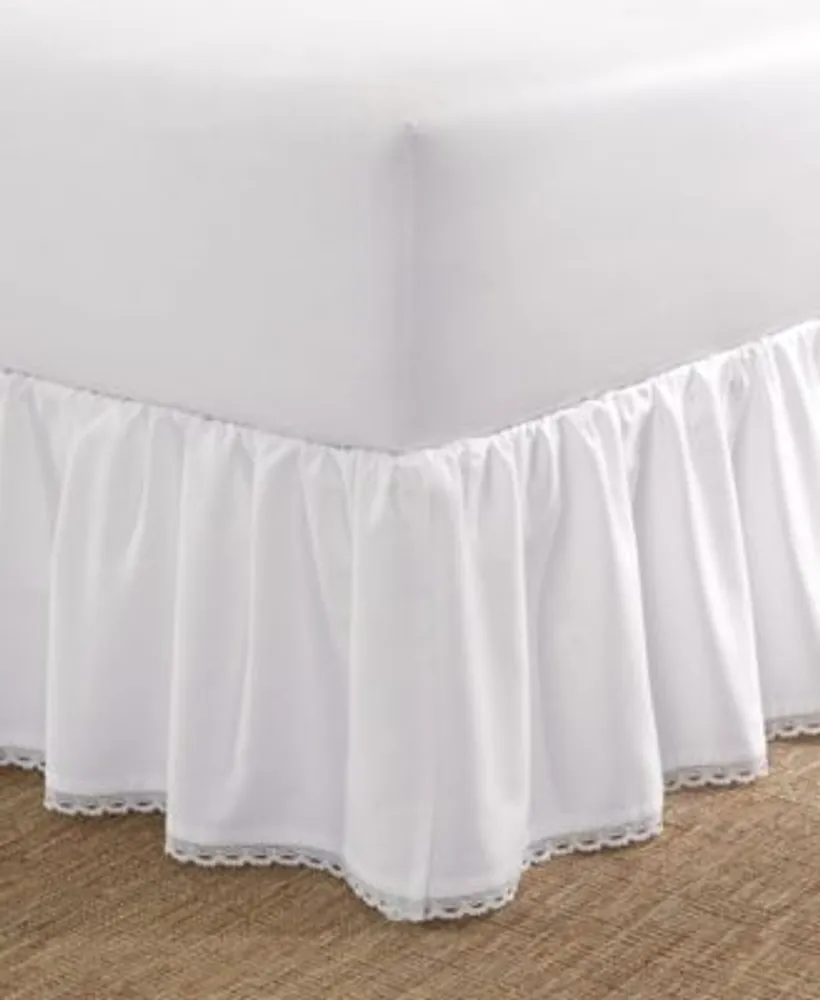 Laura Ashley Crochet Ruffle Bedskirt