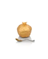 Michael Aram Pomegranate Mini Pot w/Spoon