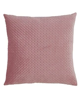 Saro Lifestyle Pinsonic Velvet Decorative Pillow, 18" x