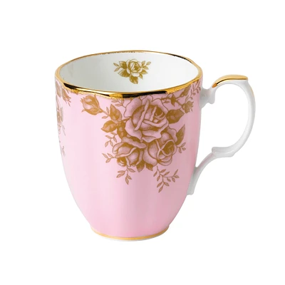 Royal Albert 100 Years 1960 Mug Golden Rose