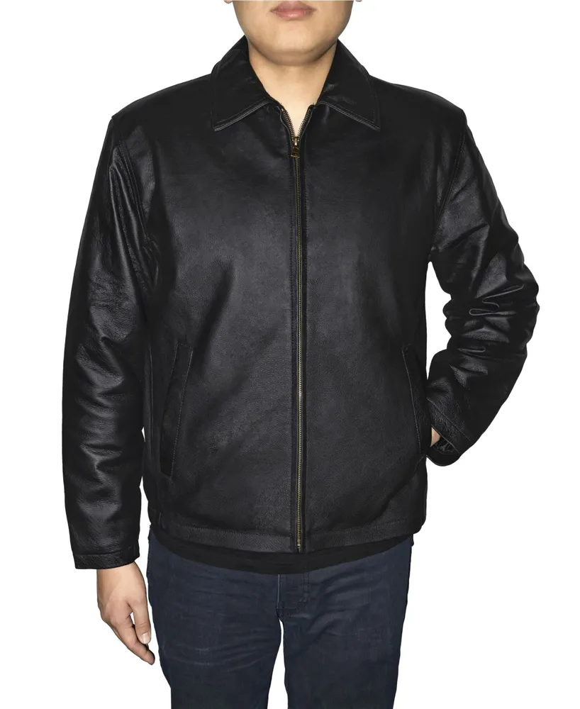 Victory Sportswear Retro Leather Men's Jacket