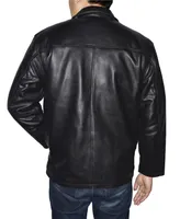 Victory Sportswear Retro Leather Men's Full Zip Jacket