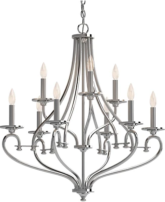 Volume Lighting Tes 9-Light Hanging Chandelier