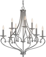 Volume Lighting Tes 9-Light Hanging Chandelier