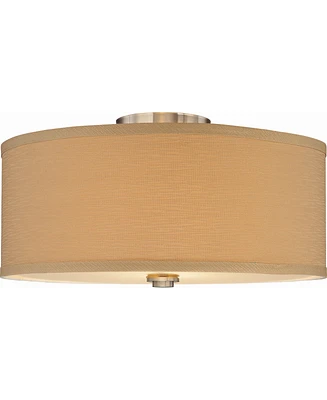 Volume Lighting Calare 2-Light Flush Mount Ceiling Fixture