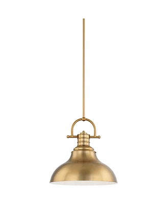 Volume Lighting 1-Light Integrated Led Downrod Pendant