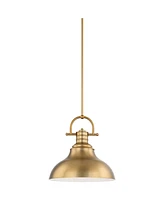 Volume Lighting 1-Light Integrated Led Downrod Pendant