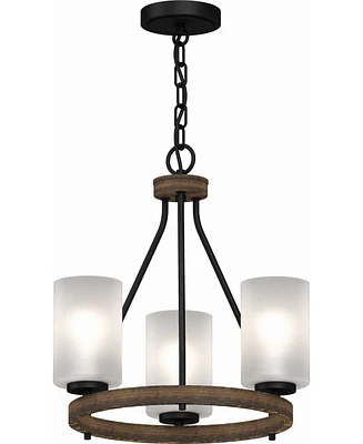 Volume Lighting Emery 3-Light Mini Hanging Chandelier