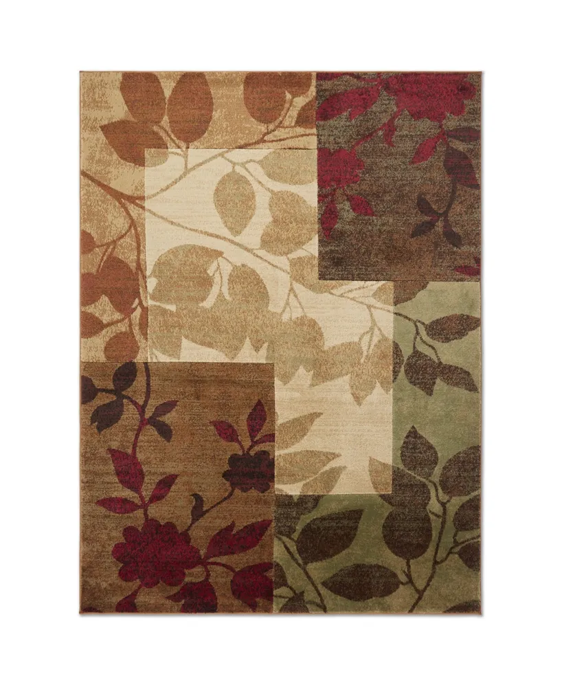 Global Rug Designs Brighton BRI03 Beige 6'7" x 9'10" Area Rug