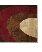 Global Rug Designs Brighton BRI13 Brown 5'2" x 7'2" Area Rug