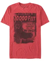 Twilight Zone Cbs Men's Nightmare At 20000 Feet Short Sleeve T-Shirt