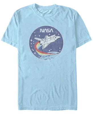 Nasa Men's Cloud Burst Logo Short Sleeve T-Shirt