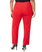 Kasper Plus Straight-Leg Modern Dress Pants