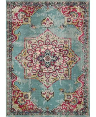 Bayshore Home Sana San1 Light Blue Area Rug Collection