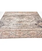 Bayshore Home Odette Ode5 Navy Blue Area Rug Collection