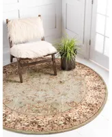 Bayshore Home Passage Psg8 Light Green Area Rug Collection