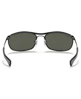 Ray-Ban Olympian I Deluxe Polarized Sunglasses, RB3119M 62