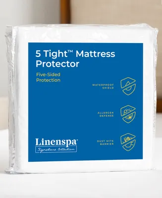 Linenspa Signature Collection 5Tight Five-Sided Mattress Protector, Twin