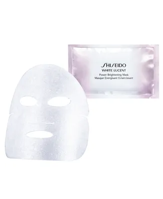 Shiseido White Lucent Power Brightening Mask, 6 count