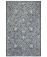 Lauren Ralph Lauren Etienne Lrl6603m Blue Ivory Area Rug Collection