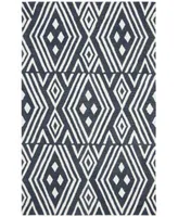 Lauren Ralph Lauren Imani Geometric Lrl6609n Slate Area Rug Collection