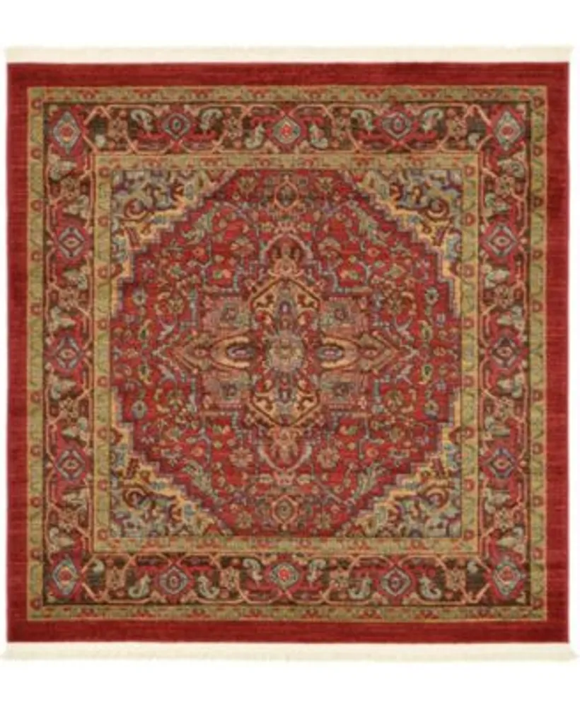 Bayshore Home Harik Har1 Red Area Rug Collection
