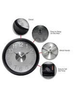 Infinity Instruments Round Wall Clock